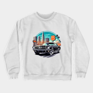 60s Ford Mustang Crewneck Sweatshirt